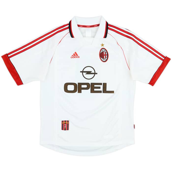 1998-99 AC Milan Shirt & Shorts Weah #9 - 7/10 - (M)