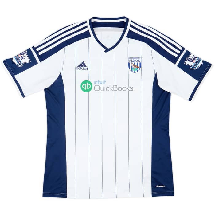 2014-15 West Brom Home Shirt Brunt #11 - 8/10 - (XL)