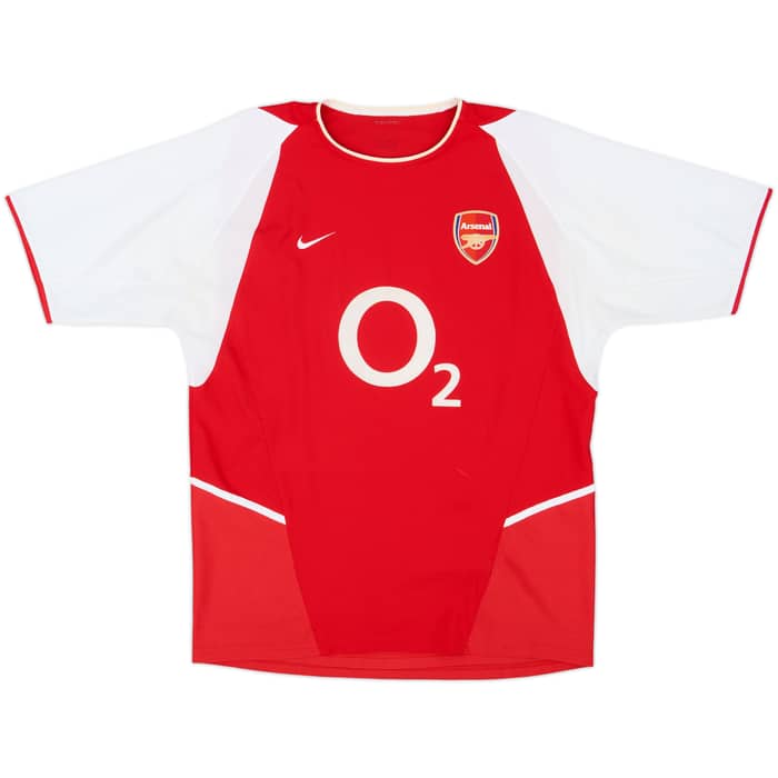 2002-04 Arsenal Home Shirt Henry #14 - 8/10 - (XL)