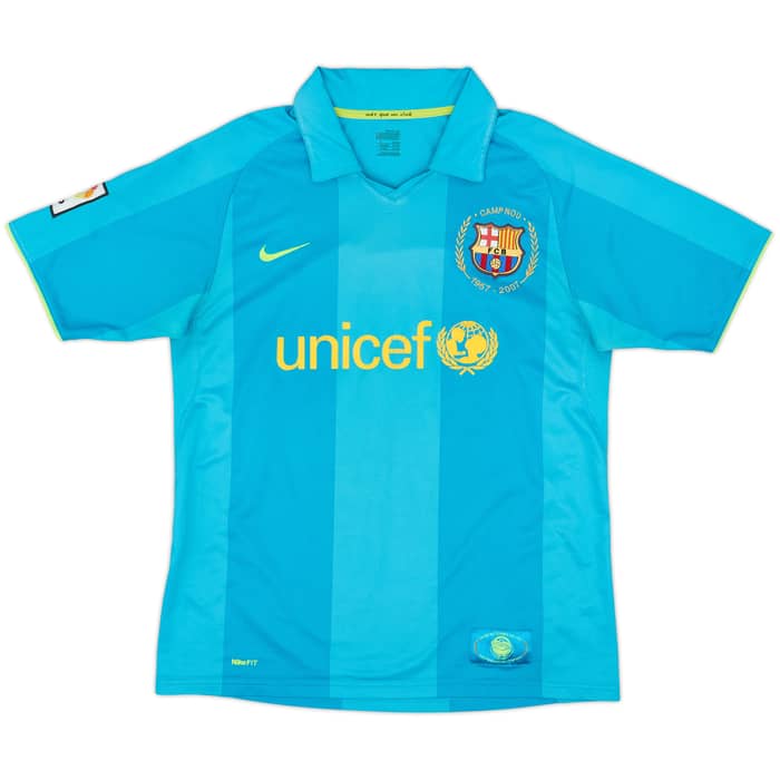 2007-09 Barcelona Away Shirt Ronaldinho #10 - 6/10 - (M)