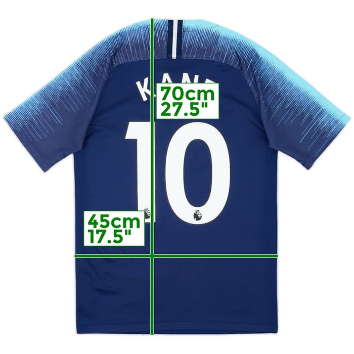 2018-19 Tottenham Away Shirt Kane #10 - 8/10 - (S)