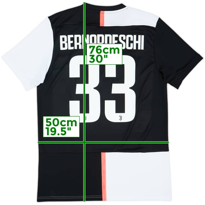 2019-20 Juventus Home Shirt Bernardeschi #33 - 8/10 - (M)