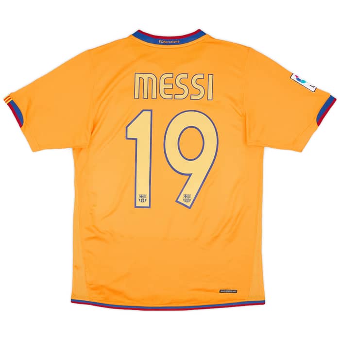 2006-08 Barcelona Away Shirt Messi #19 - 8/10 - (S)