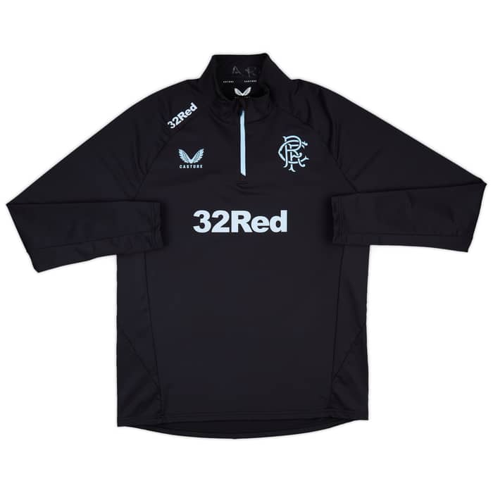 2024-25 Rangers Castore 1/4 Zip Training Top - 7/10 - (L)