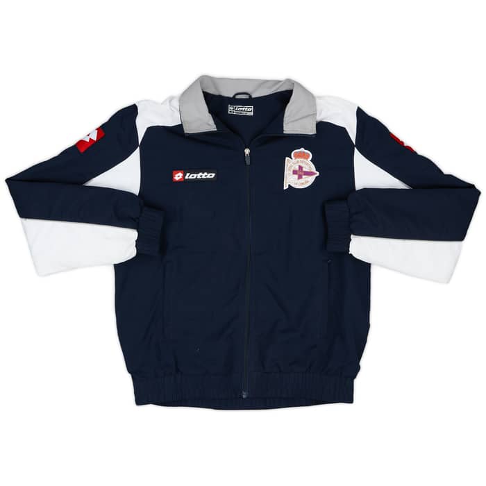 2012-13 Deportivo Lotto Track Jacket - 8/10 - (S)