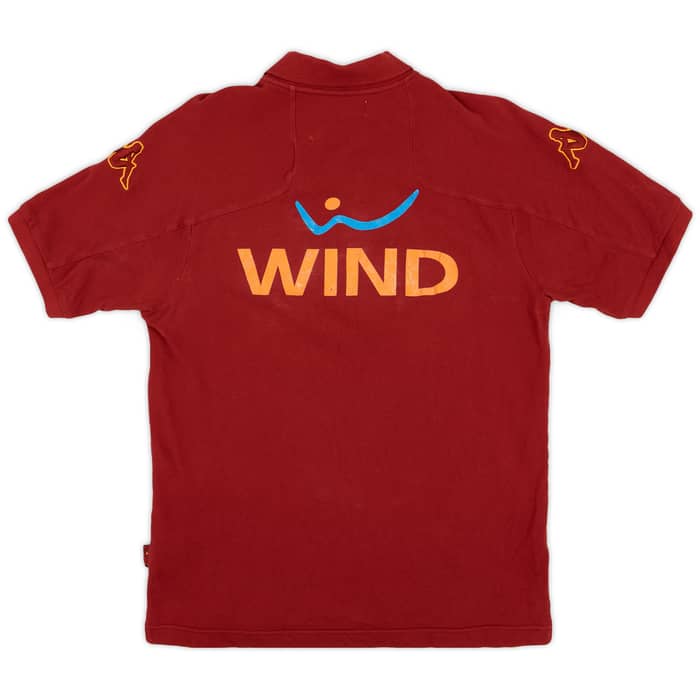 2009-10 Roma Kappa Polo Shirt - 6/10 - (L)
