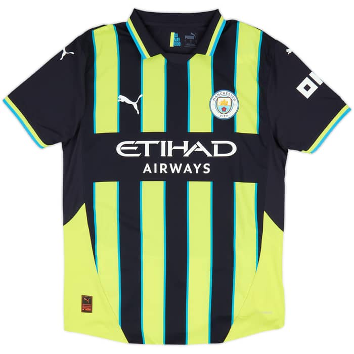 2024-25 Manchester City Authentic Away Shirt De Bruyne #17