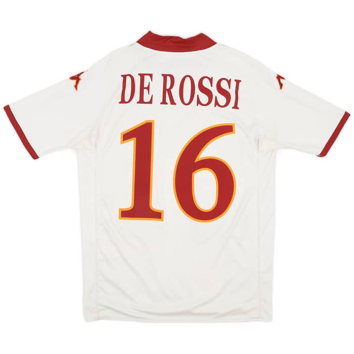2009-10 Roma Away Shirt De Rossi #16 - 6/10 - (M)