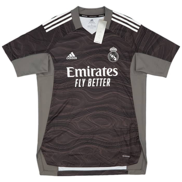 2021-22 Real Madrid GK S/S Shirt Courtois #1 (L)