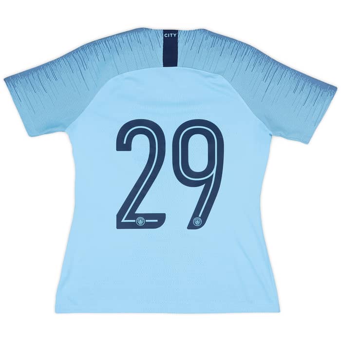 2018-19 Manchester City Women's Player Issue Home Shirt #29 - 9/10 - (M)