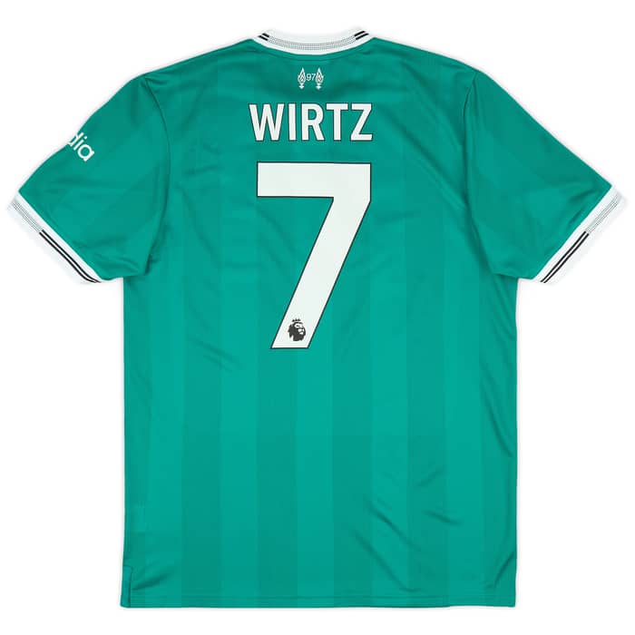 2025-26 Liverpool Authentic Third Shirt Wirtz #7