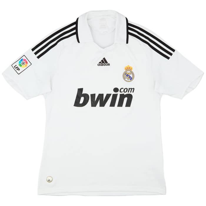 2008-09 Real Madrid Home Shirt - 5/10 - (M)