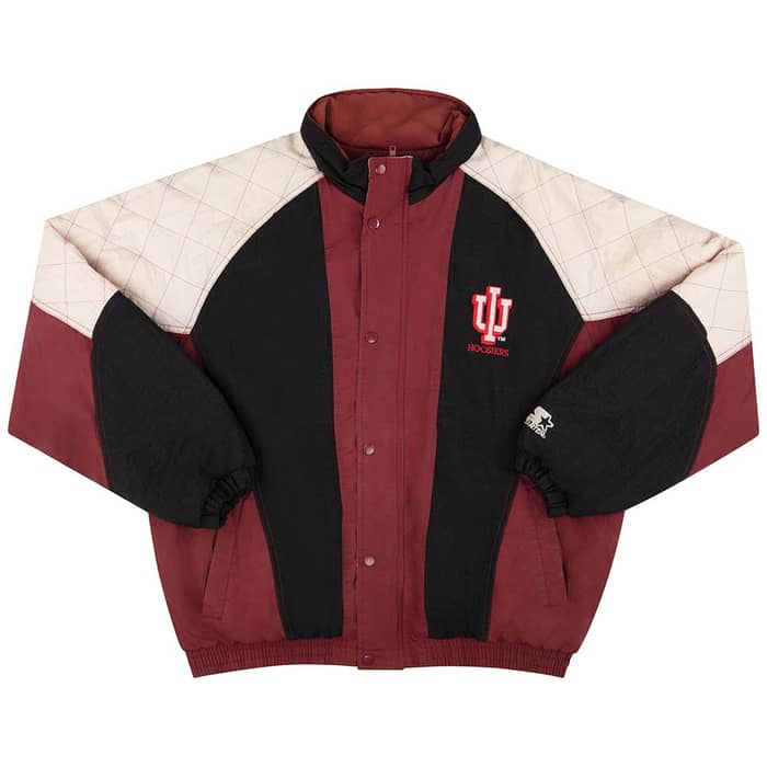 1990s Indiana Hoosiers Starter Rain Coat XL