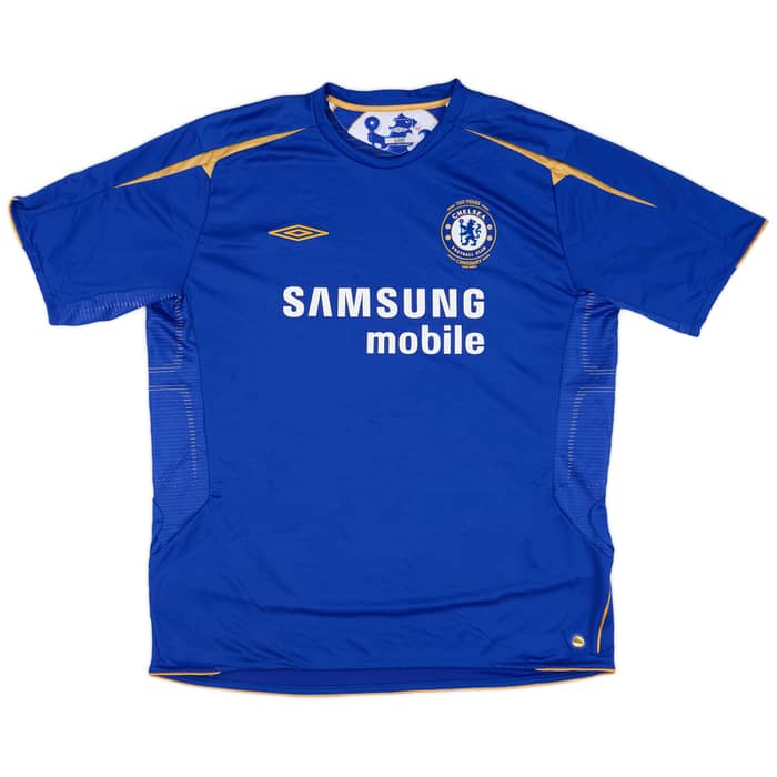 2005-06 Chelsea Centenary Home Shirt Makelele #4 - 9/10 - (XXL)
