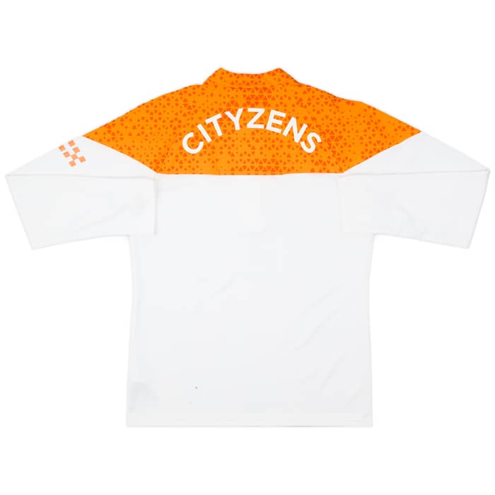 2023-24 Manchester City Player Issue 1/4 Zip Training Top # - 7/10