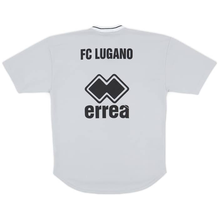 2001-02 Lugano Player Issue Errea Training Shirt #15 - 8/10 - (L)