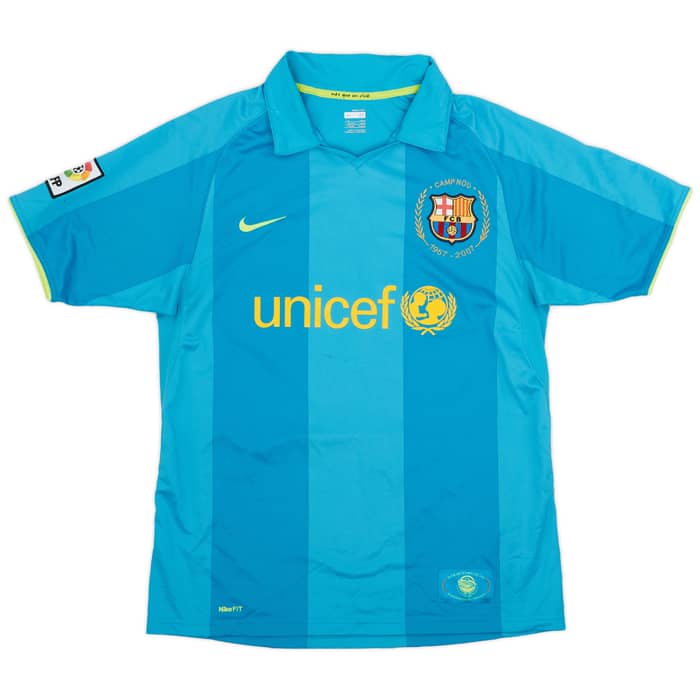 2007-09 Barcelona Away Shirt Messi #19 - 6/10 - (M)