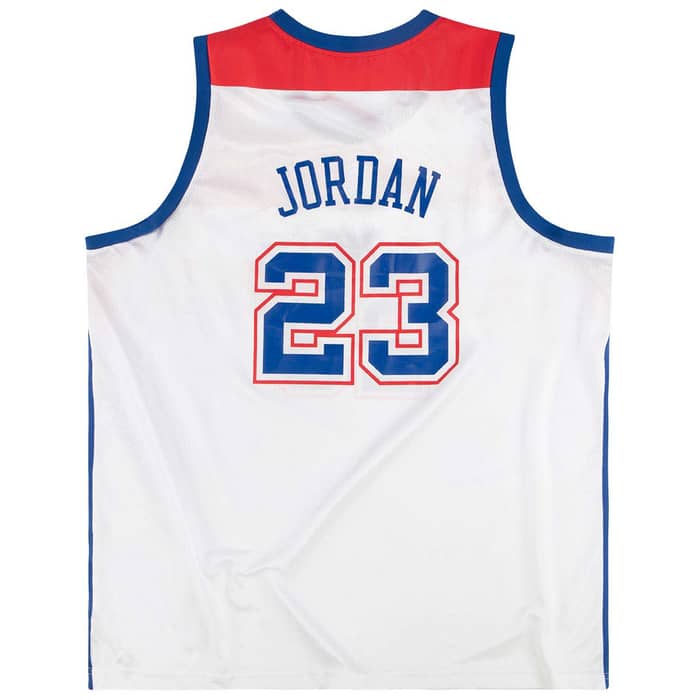 2002-03 Washington Bullets Jordan #23 Reebok Jersey (Home) XXL