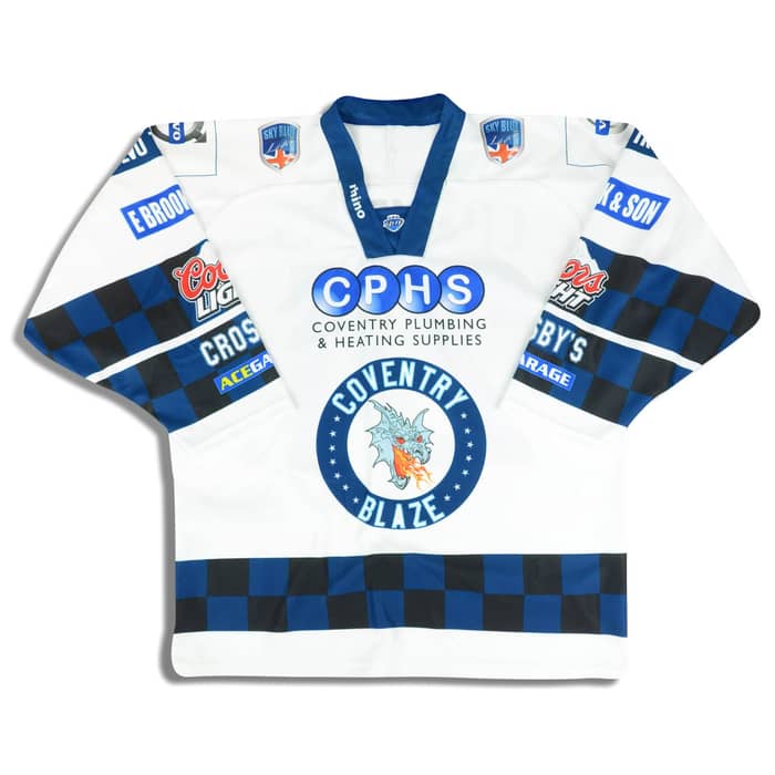 2010-11 Coventry Blaze Chambers #24 Rhino Jersey (Away) 3XL