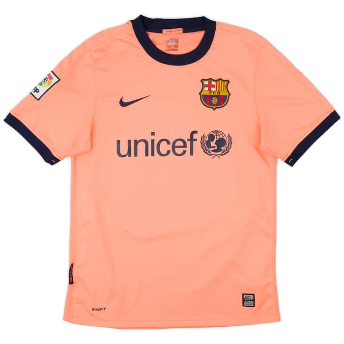 2009-10 Barcelona Away Shirt Messi #10 - 7/10 - (S)