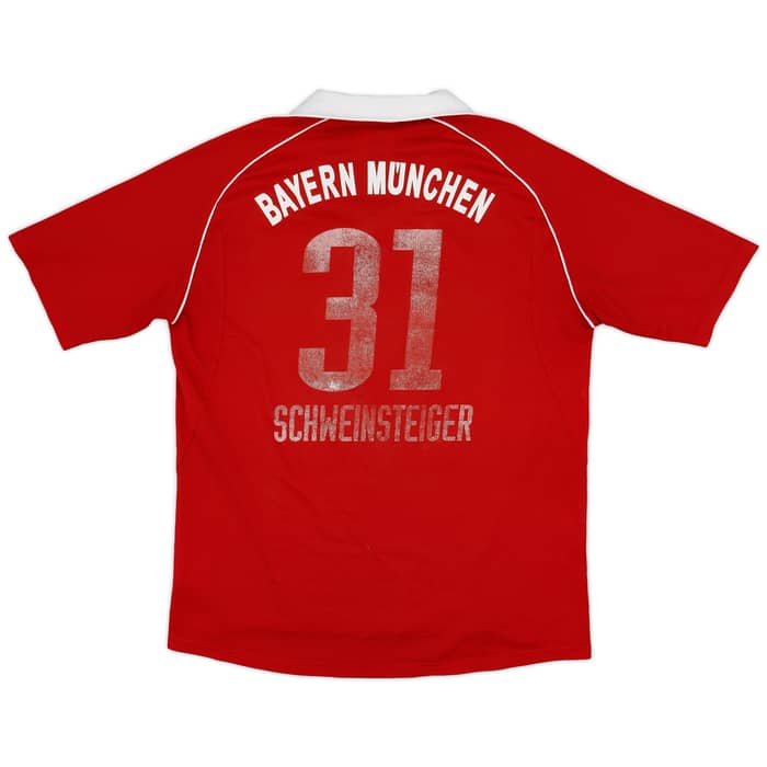 2005-06 Bayern Munich Home Shirt Schweinsteiger #31 - 4/10 - (L)
