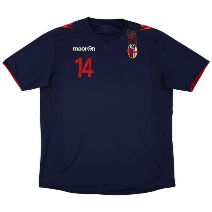 2016-17 Bologna Player Issue Macron Training Shirt #14 - 7/10 - (XL)