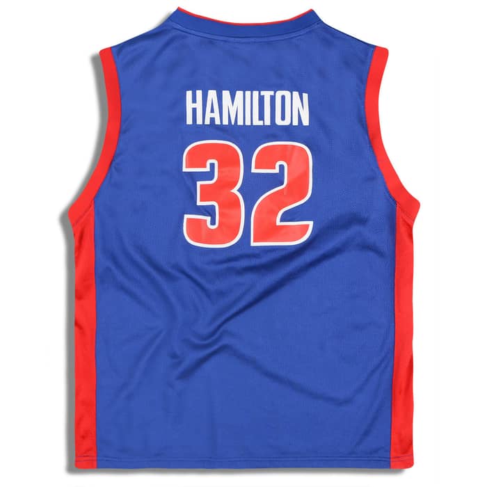 2006-10 Detroit Pistons Hamilton #32 adidas Jersey (Away) Y