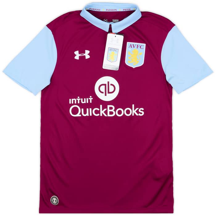 2016-17 Aston Villa Home Shirt (KIDS)
