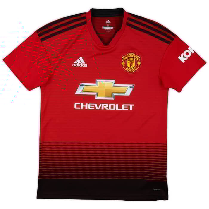 2018-19 Manchester United Home Shirt Mata #8 - 8/10 - (S)