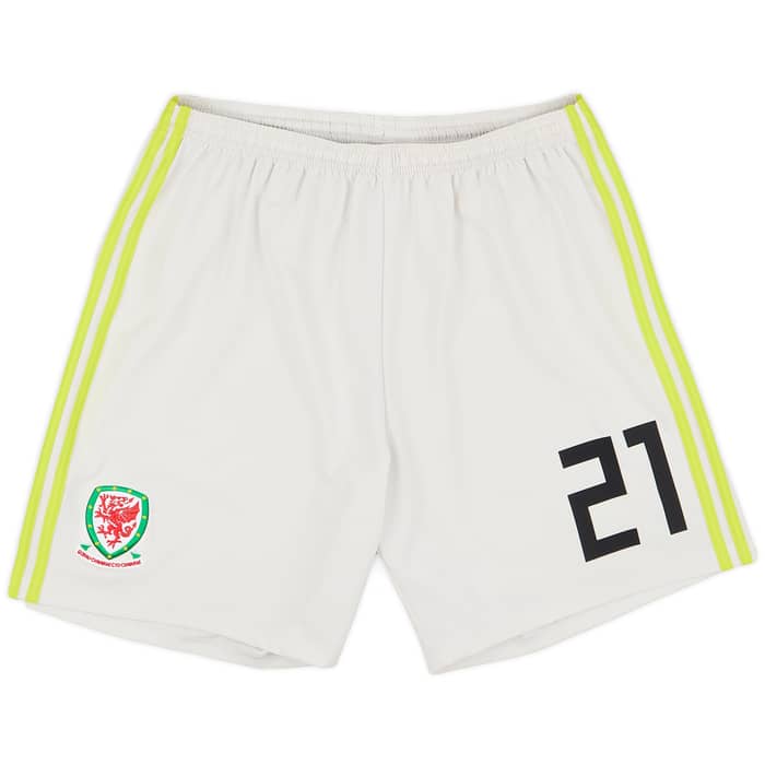 2018-19 Wales Player Issue GK Shorts # - 5/10
