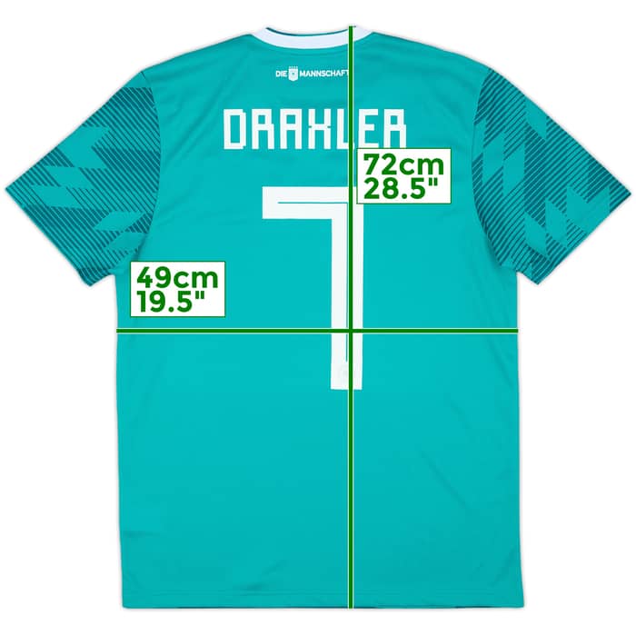 2018-19 Germany Away Shirt Draxler #7 (M)