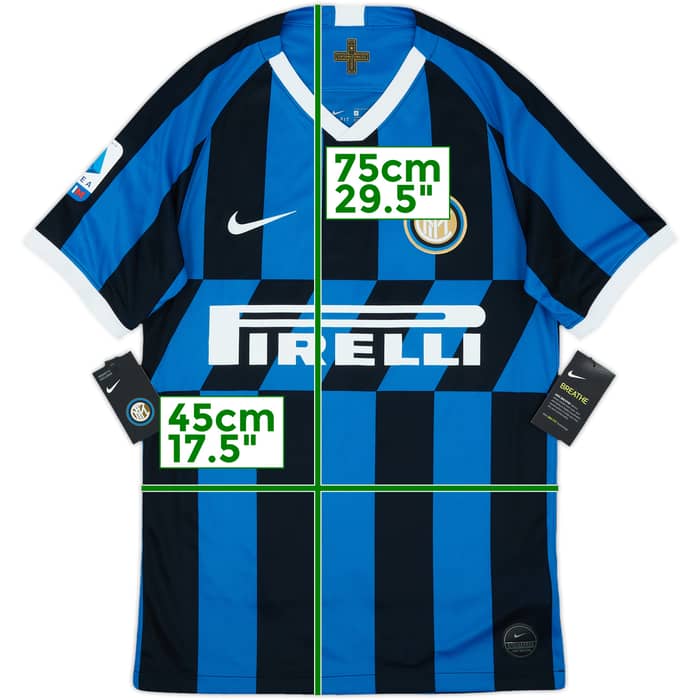 2019-20 Inter Milan Home Shirt Lukaku #9 (S)