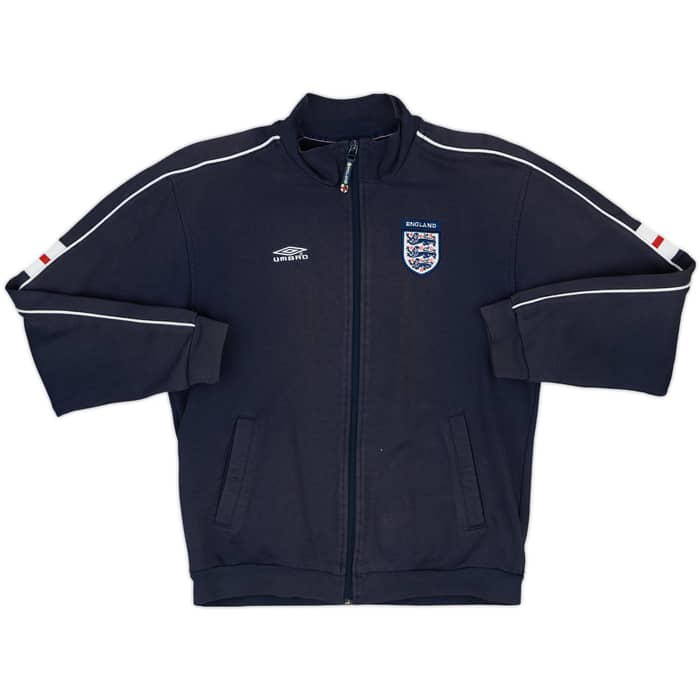 2002-04 England Umbro Track Jacket - 6/10 - (XL.Boys)