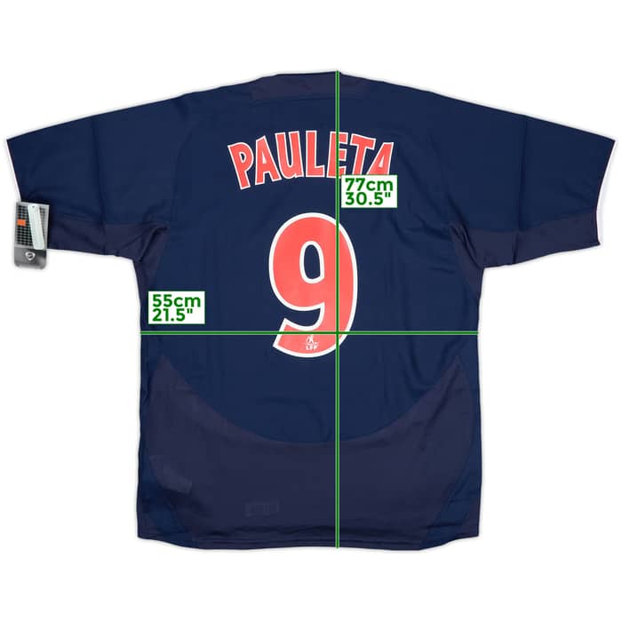 2003-04 Paris Saint-Germain Home Shirt Pauleta #9 (L)