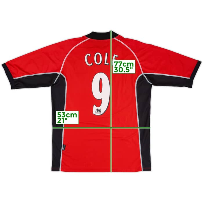 2002-03 Blackburn Rovers Away Shirt Cole #9 - 5/10 - (XL)