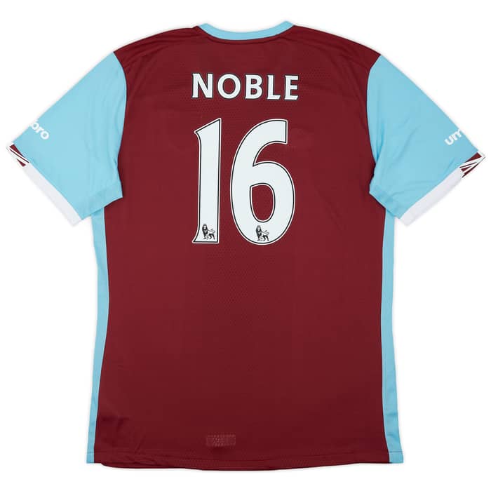 2016-17 West Ham Home Shirt Noble #16 (XL)