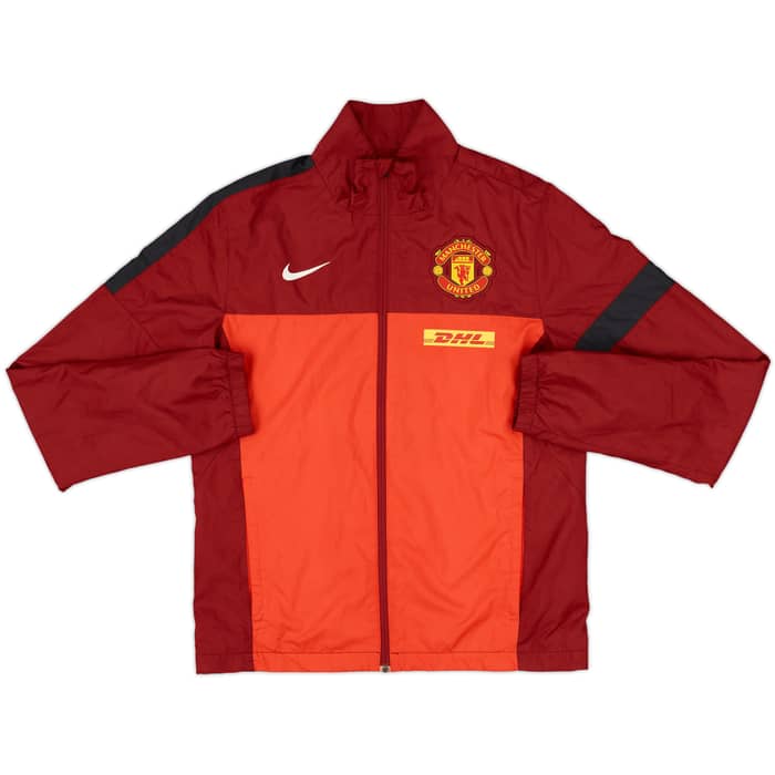 2013-14 Manchester United Nike Track Jacket - 8/10 - (S)