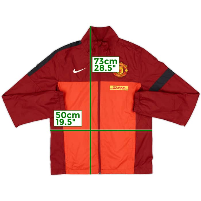 2013-14 Manchester United Nike Track Jacket - 8/10 - (S)