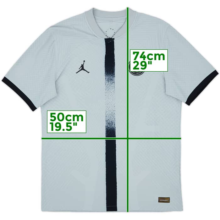 2022-23 Paris Saint-Germain Authentic Away Shirt Messi #30 - 10/10 - (M)