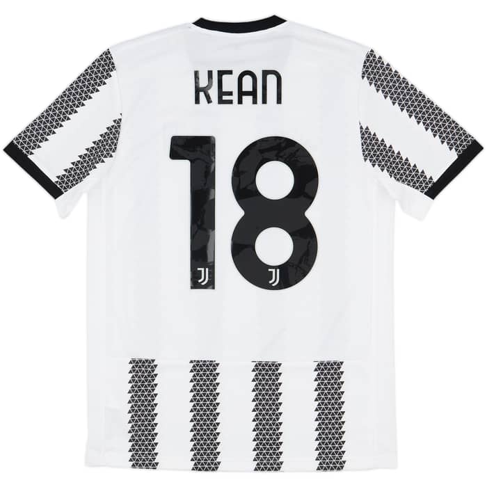 2022-23 Juventus Home Shirt Kean #18 - 10/10 - (M)