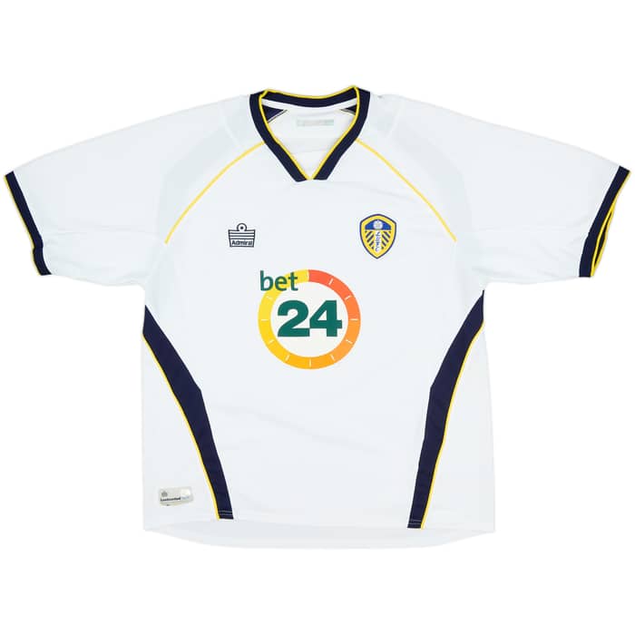 2006-07 Leeds United Home Shirt - 7/10 - (L)
