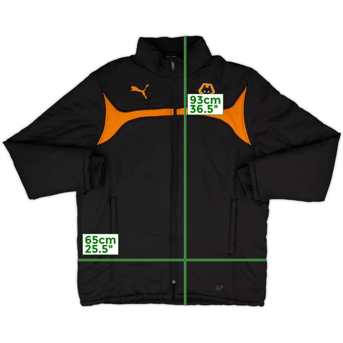 2013-14 Wolves Puma Padded Bench Coat - 8/10 - (XL)