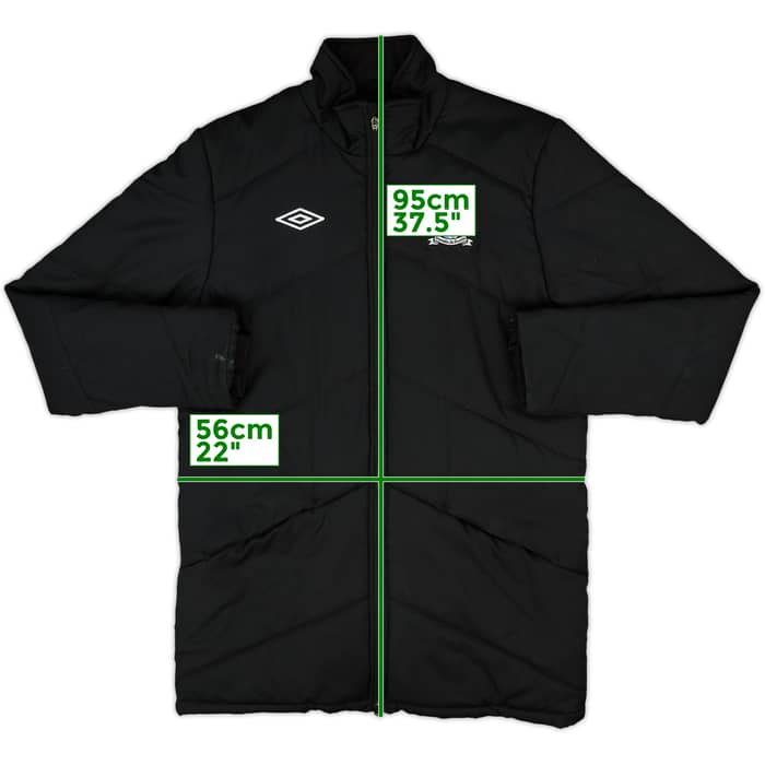 2009-10 Manchester City Umbro Padded Bench Coat - 8/10 - (M)