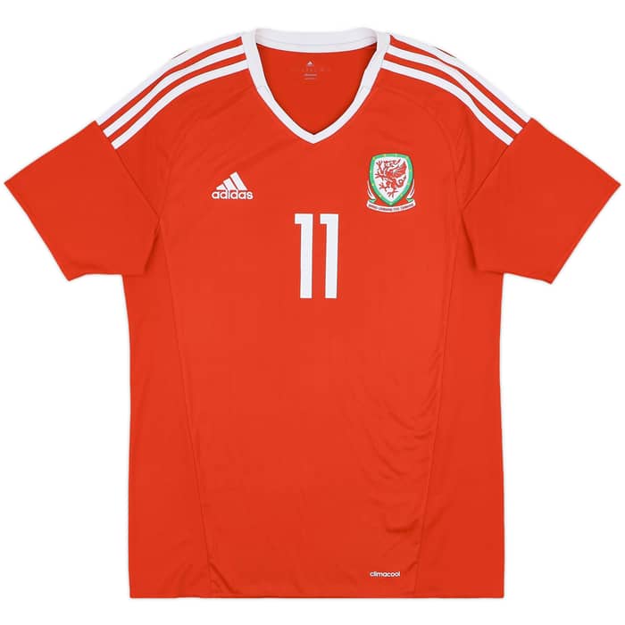 2016-17 Wales Home Shirt Bale #11 - 9/10 - (M)