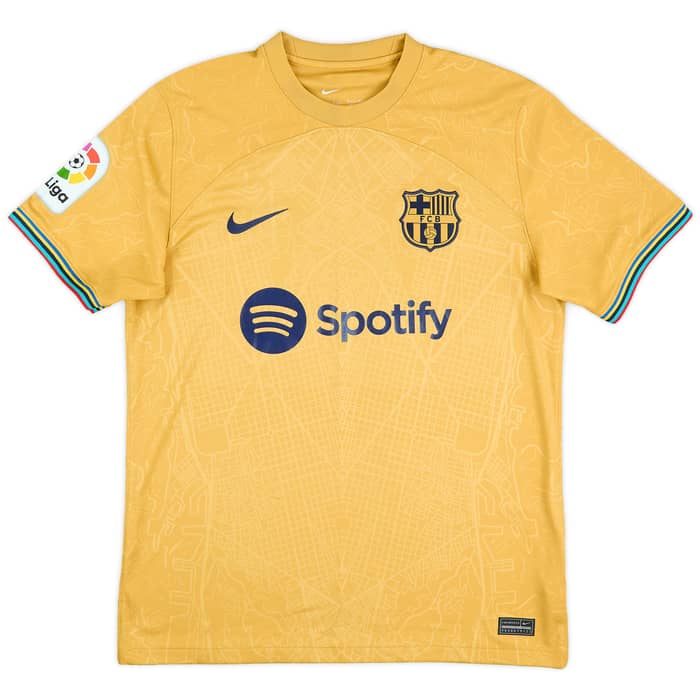 2022-23 Barcelona Away Shirt Jordi Alba #18 - 9/10 - (M)