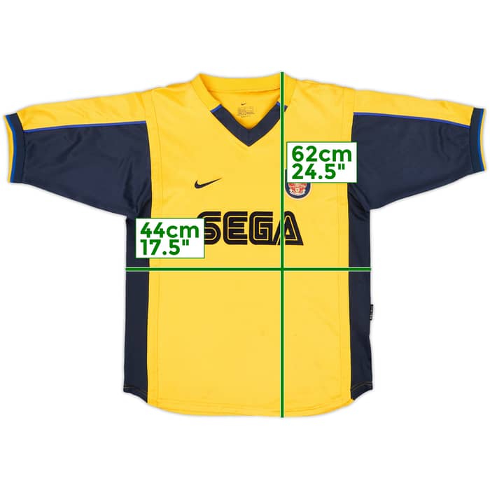 1999-01 Arsenal Away Shirt - 7/10 - (L.Boys)
