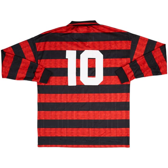 1990s Umbro Template L/S Shirt - 9/10 - (XL)