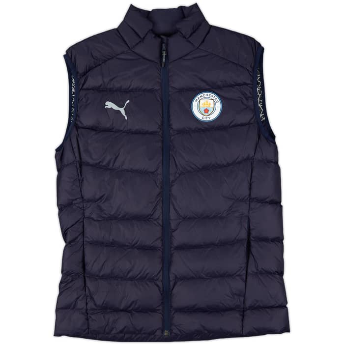 2021-22 Manchester City Puma Gilet - 8/10 - (M)