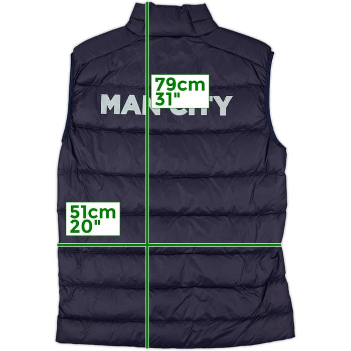 2021-22 Manchester City Puma Gilet - 8/10 - (M)