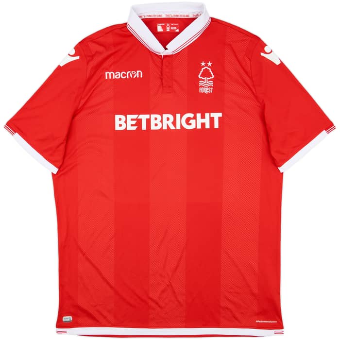 2018-19 Nottingham Forest Home Shirt Cash #14 - 10/10 - (5XL)